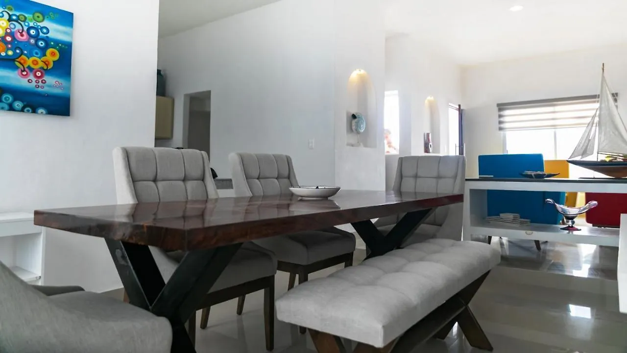 Confortable Casa En Cozumel, Condominio Con Vista Al Mar # 10 Сasa de vacaciones Cozumel